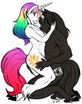  hyenafur_(artist) karl lick my_little_pony princess_celestia white_background 
