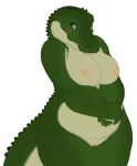  alligator bbw big_breasts blush breasts chubby color cute female fgs green_eyes hairless_pussy looking_at_viewer nipples nostrils nude pussy reptile ridges scalie sefeiren_(artist) shy smile solo wide_hips 