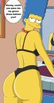  big_ass big_breasts huge_ass marge_simpson milf the_simpsons yellow_skin 