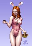  amy_pond breasts bunny_ears bunnysuit doctor_who karen_gillan nude oni_(artist) 