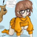  beastiality breasts dog glasses nipples scooby scooby-doo velma_dinkley 
