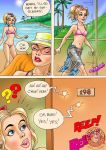 a_caribbean_vacation amanda_(seducedamanda) beach bikini comic mommy_(seducedamanda) seducedamanda tagme