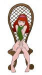  animated chair daphne_blake expose gif jab jabcomix scooby-doo solo spread_legs white_background 