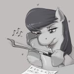  friendship_is_magic inanimate kevinsano music music_notes my_little_pony notes octavia sheet_music 