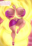  annon disney gigantic_ass gigantic_breasts hourglass_figure rapunzel tangled very_long_hair 