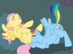  fluttershy friendship_is_magic my_little_pony rainbow_dash 