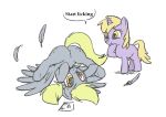  derpy_hooves dinky dinky_hooves friendship_is_magic my_little_pony white_background 