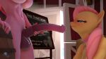  3d 3d_animation animated fluttershy fluttershy_(mlp) friendship_is_magic furry hasbro hooves-art mp4 my_little_pony twilight_sparkle twilight_sparkle_(mlp) video 
