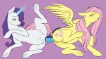  cartoonlion fluttershy friendship_is_magic my_little_pony rarity_(mlp) 