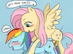  fluttershy friendship_is_magic futanari my_little_pony rainbow_dash rule_63 