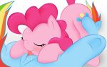  69 closed_eyes cunnilingus cutie_mark equine female friendship_is_magic hair horse licking long_hair multicolored_hair my_little_pony oral oral_sex pinkie_pie pinkie_pie_(mlp) pony pussy pussylicking rainbow_dash sex tail tongue tongue_out vaginal white_background yuri 