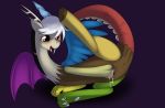 discord_(mlp) draconequus friendship_is_magic kloudmutt my_little_pony purple_background