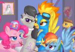 amber_eyes angry being_watched big_macintosh blue_eyes blush bow_(feature) bow_(stringed_instrument) bow_tie caramel_(mlp) cutie_mark daydream deathklok dethklok disgust earth_pony equid equine eyewear feathered_wings feathers featureless_crotch female female/female feral friendship_is_magic fur goggles grin group group_sex hasbro horse inside looking_at_another male mammal metalocalypse my_little_pony nathan_explosion nirvanilla octavia octavia_(mlp) open_mouth oral pegasus pink_body pink_fur pinkie_pie pinkie_pie_(mlp) pony purple_eyes rainbow_dash sex shock shocked smile spitfire spitfire_(mlp) thought_bubble threesome tongue tongue_out treble_clef trio upset walk-in wing_boner wings wonderbolts_(mlp) yellow_body yellow_feathers yuri
