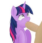  1boy 1girl 2011 beastiality cum equine eyelashes fellatio female friendship_is_magic hair hetero hooves horn horse human male my_little_pony oral oral_sex penis plain_background pony sex source_request twilight_sparkle_(mlp) unicorn white_background 