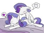  friendship_is_magic my_little_pony rarity_(mlp) rule_63 selfcest the_weaver white_background 