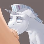  blue_eyes cum cum_in_mouth equine fellatio friendship_is_magic gay horn horse human interspecies kevinsano ksano licking male my_little_pony oral oral_sex pony sex testicles tongue unicorn 