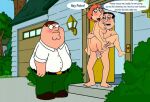  blushing breasts cheating_wife cuckold cum_inside dialogue erection family_guy glenn_quagmire lois_griffin nude_female nude_male peter_griffin puffy_pussy red_anus uso_(artist) 