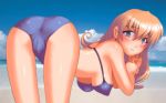   1girl ass ass-soxx_(artist) bent_over bikini female  