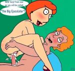 anthony_(family_guy) blushing breasts cheating_wife dialogue erection family_guy lois_griffin nude_female nude_male puffy_pussy red_anus uso_(artist)