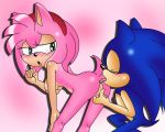 amy_rose anal anal_penetration anilingus anthro anus ass bent_over blue_hair blush breasts closed_eyes erect_nipples female fingering from_behind furry green_eyes hair hairband hedgehog hetero lick licking looking_back male nipples nude open_mouth oral oral_sex penetration pink_hair pussy rimming rodent sega sex short_hair sonic sonic_the_hedgehog tongue vaginal vaginal_fingering 