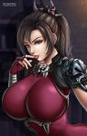  1girl alluring big_breasts breasts brown_hair female_focus female_only flowerxl high_res long_hair patreon patreon_paid patreon_reward smile solo_female solo_focus soul_calibur soul_calibur_ii soul_calibur_iii taki video_game_character video_game_franchise 