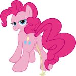  anus ass balloon blue_eyes cutie_mark female horse pink_hair pony pussy tail 
