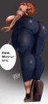  ass bra greivs helen_parr huge_breasts jeans the_incredibles thighs tight_pants tiptoes wasp_waist 