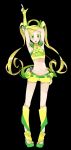  arms_up blonde_hair bottle c.c._lemon can green_eyes naruto_maki 