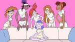  6girls belly belly_button big_city_greens camp_camp cartoon_network couch crossover disney disney_channel foster&#039;s_home_for_imaginary_friends frankie_foster gloria_sato gravity_falls gwen_(camp_camp) imminent_sex imminent_yuri jo_(kid_cosmic) jones_boi jonesbo50034805 kid_cosmic_(series) meme midriff multiple_girls netflix nickelodeon nipple_bulge nipples piper_perri_surrounded smug surrounded the_fairly_oddparents vicky vicky_(fop) wendy_corduroy yuri 