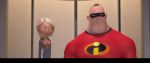  breasts disney insomnamarth long_hair mirage_(the_incredibles) mr._incredible open_shirt photoshop pixar the_incredibles white_hair 