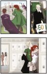  comic draco_malfoy from_behind ginny_weasley harry_potter reallycorking 