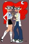  glasses johnny_test mary_test susan_test twins 
