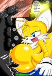  anal canine cub cute fox furry male male/male male_only miles_&quot;tails&quot;_prower multiple_tails nobody147 nobody147_(artist) sega sonic sonic_(series) tail yaoi young 