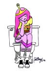  adventure_time princess_bubblegum tagme toilet 