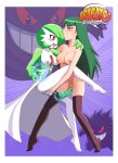  2girls :d anthro anthrofied arabatos arm arms art artist_name babe bare_arms bare_legs bare_shoulders big_breasts black_legwear blue_eyes blush breasts cleavage collarbone dildo fingering forehead_kiss full_body furry gardevoir gengar green_hair grin gym_leader half-closed_eyes happy happy_sex hugging insertion interspecies kissing leg_up legs long_hair looking_at_another magic moaning multiple_girls mutual_yuri natsume_(pokemon) naughty_face neck nintendo nipples one_leg_raised open_mouth pokemon pokemon_(anime) pokemon_(game) pokemon_frlg pokemon_rgby pokemon_rse pokephilia pussy pussy_juice red_eyes sabrina sabrina_(pokemon) sex short_hair smile standing stockings teeth uncensored vagina vaginal yuri zoom_layer 