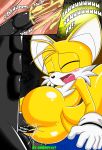  anal canine cub cum cum_inside cute fox furry male male/male male_only miles_&quot;tails&quot;_prower multiple_tails nobody147 nobody147_(artist) sega sonic sonic_(series) tail yaoi young 