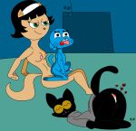  bad_quality crossover gumball_watterson kitty_katswell pegging the_amazing_world_of_gumball 