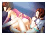 25exd 2girls 3d 3d_gif animated ass blue_eyes brown_hair censored from_behind futanari futanari_on_female futanari_with_female gif girl_on_top hybrid_animation loop lowres multiple_girls penis punyupuri_rondo pussy reverse_cowgirl_position sex short_hair tinkle_bell tinklebell torn_clothes vaginal yuri