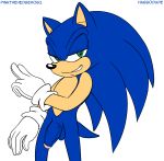  anthro black_eyes black_nose blue_hair blue_penis flaccid gloves green_eyes habbodude hair happy hedgehog highres looking_at_viewer male nude penis pink_penis pink_skin pinkthehedgehog2 plain_background quills raised_arm rodent sega smile solo sonic_(series) sonic_the_hedgehog standing teeth testicles uncut vein white_background white_eyes 