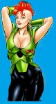 android_16 dragon_ball dragon_ball_z fengmo genderswap rule_63