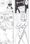  censored comic hard_translated hinata monochrome naruto sakura sex tsunade 