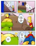 bart_simpson big_breasts blue_hair boob_squeeze breasts cartoon_milf comic fan_comic group_sex hair hexamous huge_breasts lactation marge_simpson mother&#039;s_duty mother_&amp;_son nsfw porn professor_frink simpsincest text the_simpsons whoa_look_at_those_magumbos yellow_skin