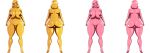 ale-mangekyo areolae ass big_ass big_breasts breasts brittany_(pikmin) commission female gold_eyes gold_hair gold_skin milf nipples nude pikmin pikmin_3 pink_eyes pink_hair pink_skin pussy