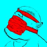  blindfold bondage bozal_(artist) gag orc 