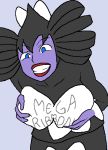  artist_request cleavage gothitelle mega_milk pokemon titty_monster 