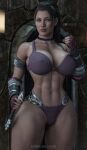  1girl 3d 3d_model alluring asian asian_female ass athletic_female big_ass big_breasts black_hair bubble_ass bubble_butt cga3d erotichris female_abs fit_female french_nails legs li_mei light-skinned_female lingerie midway_games mortal_kombat mortal_kombat_1_(2023) mortal_kombat_armageddon mortal_kombat_deadly_alliance mortal_kombat_deception nail_polish panties thick_thighs thong toned_female topless topless_female voluptuous voluptuous_female wide_hips 
