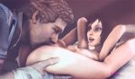 1boy 1girl 3d 3d_animation animated bioshock bioshock_infinite booker_dewitt breasts elizabeth father_and_daughter female fugtrup gif incest male pussylicking source_filmmaker spread_legs