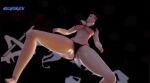  2girls 3d animated ass bikini black_hair breasts cameltoe dancing female_focus hyuuga_hinata mechferatu mmd music naruto naruto_(series) pink_hair sakura_haruno video 