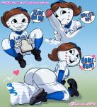  1boy 1girl 1girls 2023 anus_peek ass baseball_base baseball_cap baseball_uniform big_ass big_ass big_head big_penis blue_background brown_hair canon_couple chickpea cleats clothed_female clothed_female_clothed_male clothed_male clothed_male_clothed_female clothing color colored colored_background dialogue duo english_text faceless_male fat_ass female_focus female_on_top female_penetrated for_a_head genitals gradient_background green_background hair hand_on_penis hat headgear headwear heart high_res holding_balls holding_penis huge_ass huge_ass huge_cock huge_penis humanoid humanoid_genitalia humanoid_penis husband_and_wife image_set kissing_penis laying_down long_penis looking_at_partner looking_over_shoulder male male/female male_penetrating male_penetrating_female mascot mlb mr._met mrs._met new_york_mets not_furry object_head pants_down penetration penile penile_penetration penis penis_in_pussy ponytail presenting reverse_cowgirl_position sex simple_background smile speech_bubble sportswear straight text uncensored uniform vaginal_penetration vaginal_sex veiny_penis white_body white_skin 
