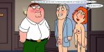  after_sex blushing breasts cheating_wife creampie cuckold cum family_guy lois_griffin mayor_adam_west peter_griffin puffy_pussy uso_(artist) 
